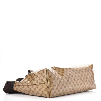 Gucci Crystal Monogram Travel Bag Dark Brown 5 of 8