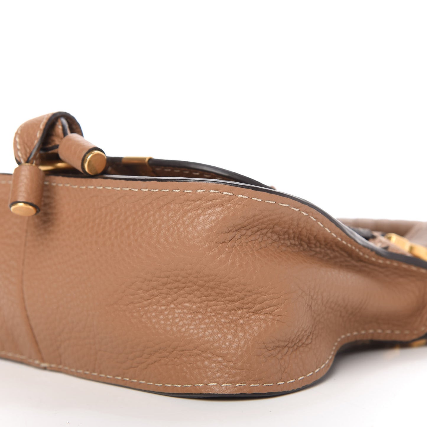 Calfskin Mini Marcie Satchel Nut