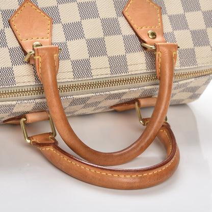 Louis Vuitton Damier Azur Speedy 25 8 of 8