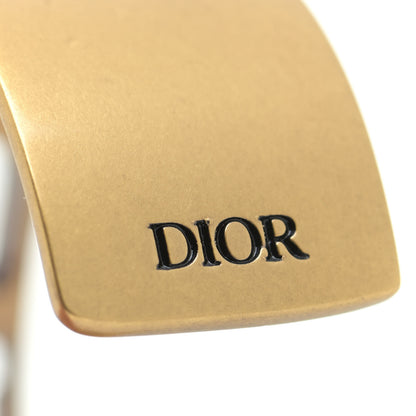 Christian Dior Metal 30 Montaigne Cuff Bracelet Gold 4 of 5