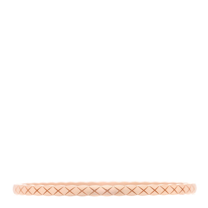 Chanel 18K Beige Gold Diamond Mini Coco Crush Cuff Bracelet L 2 of 4