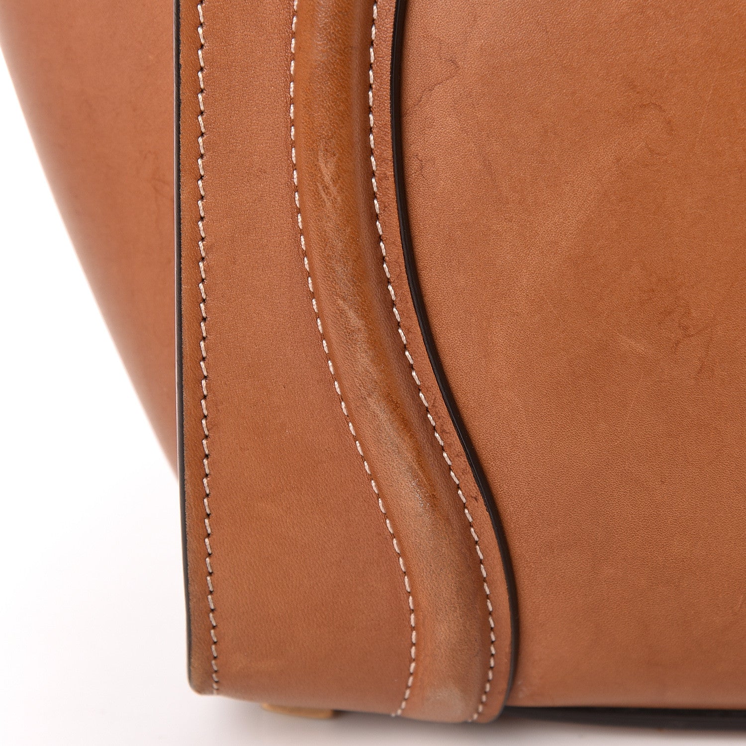 Celine Natural Calfskin Micro Luggage Tan 19 of 26