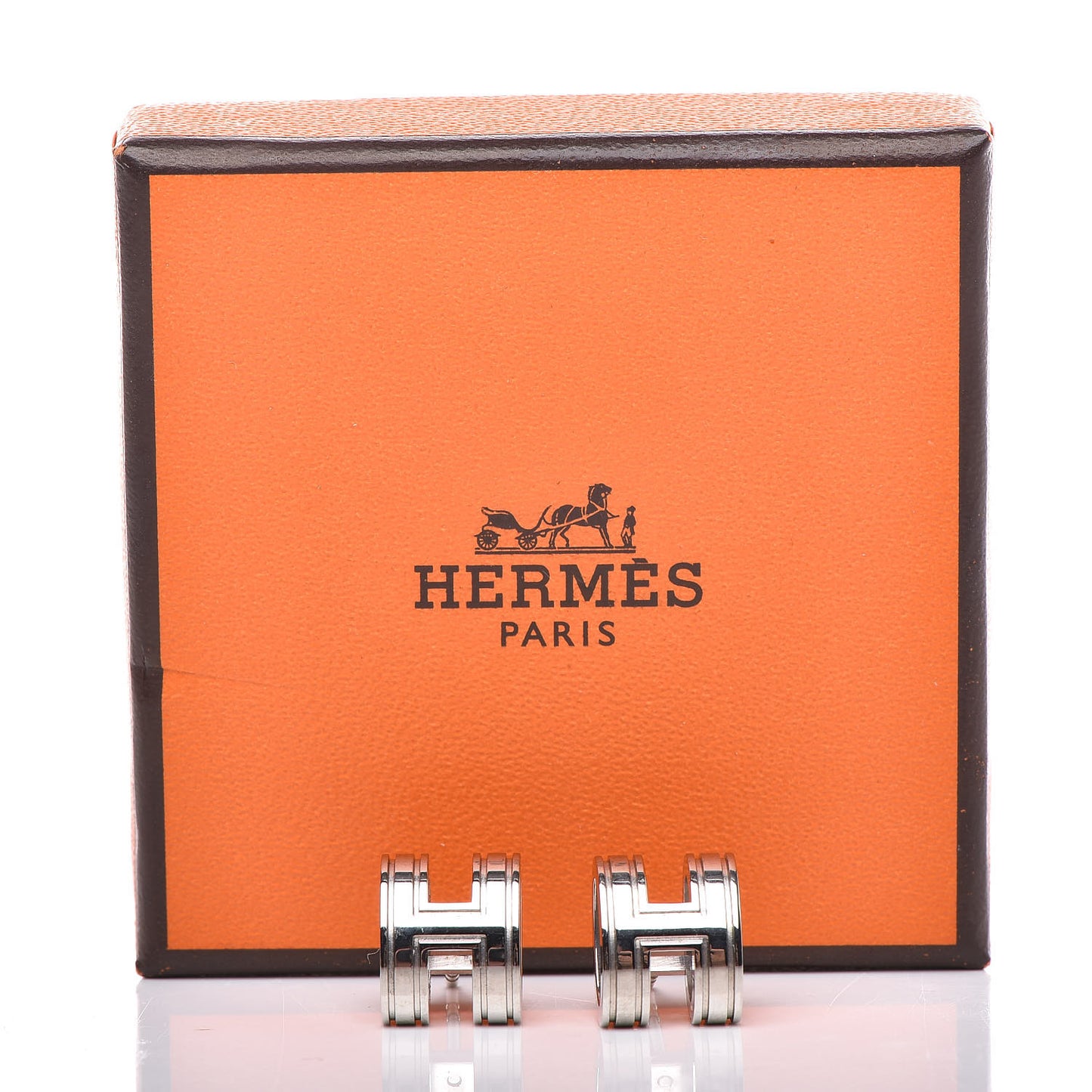 Palladium Pop H Earrings