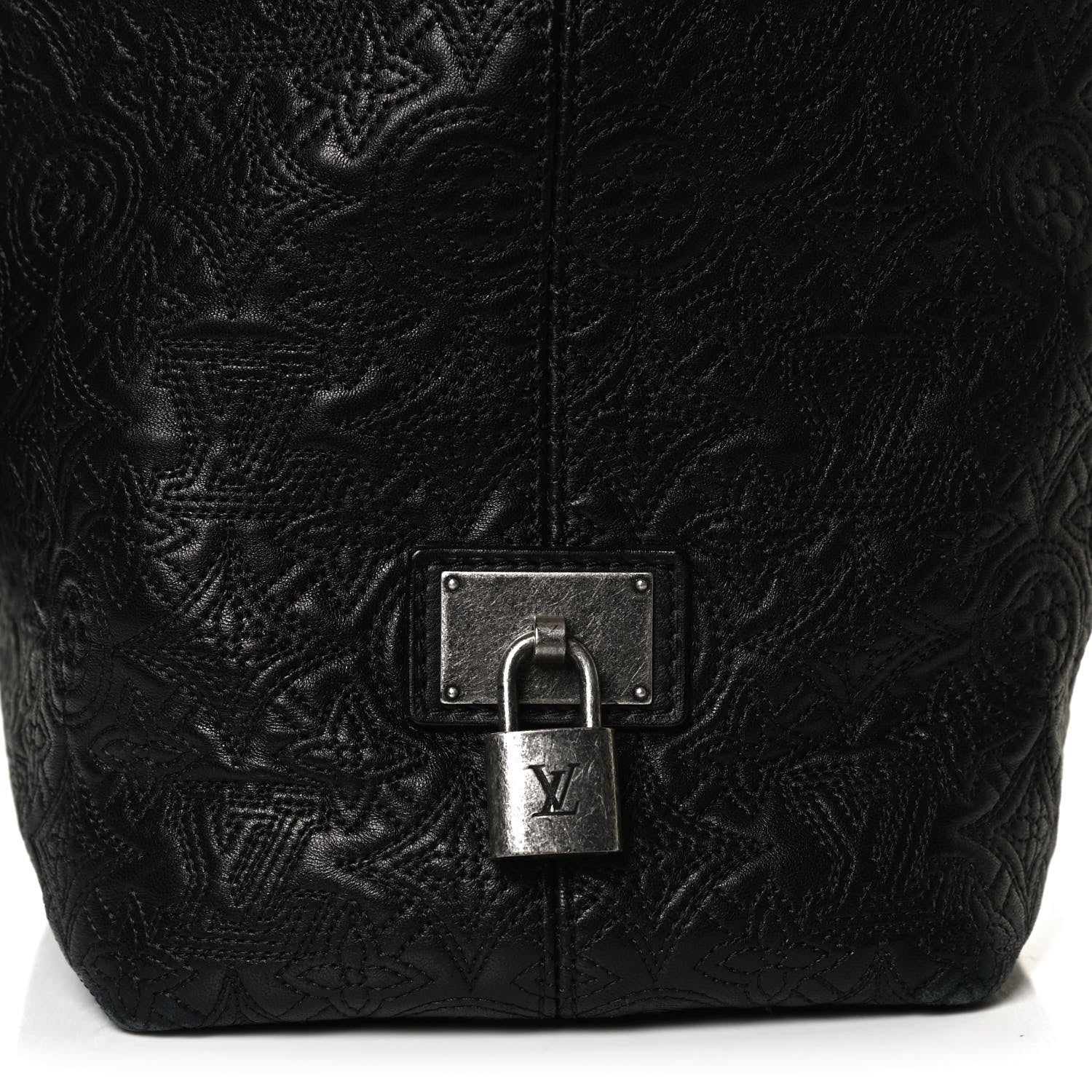 Louis Vuitton Monogram Lambskin Antheia Hobo PM Black 11 of 11