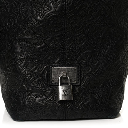 Louis Vuitton Monogram Lambskin Antheia Hobo PM Black 11 of 11