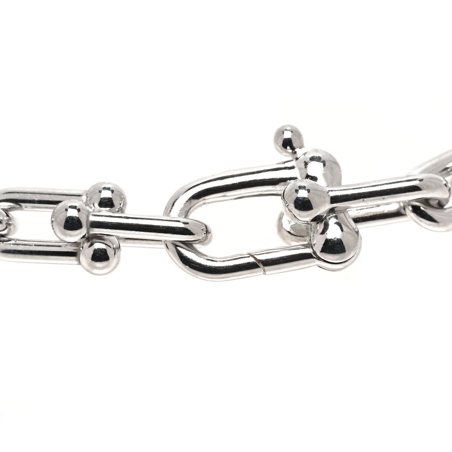 Tiffany Sterling Silver Small HardWear Link Bracelet 3 of 4