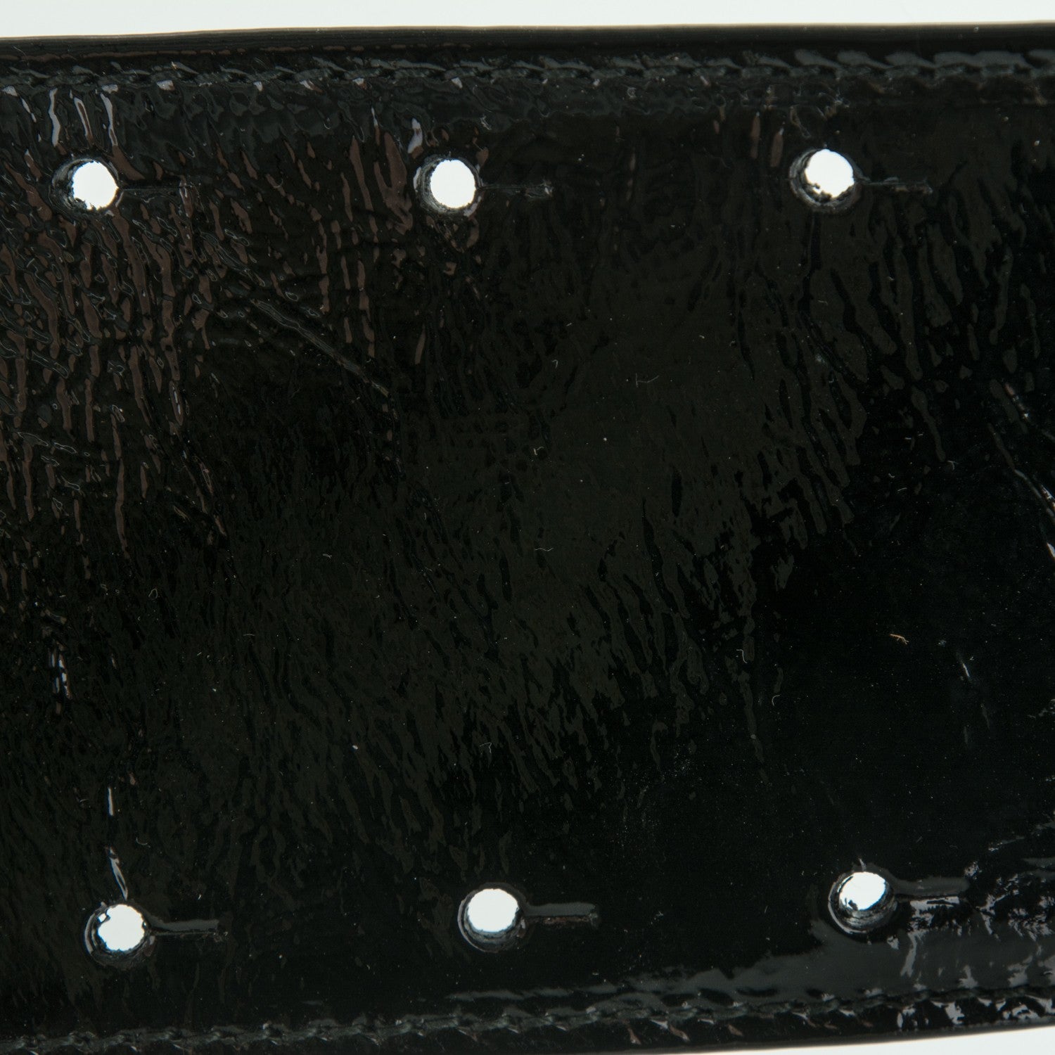 Chanel Patent CC Wide Belt 80 32 Black 7 of 7