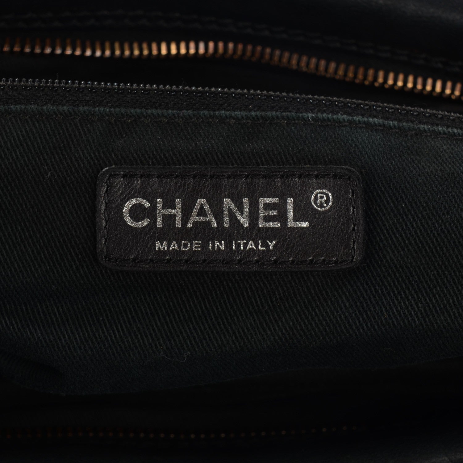 Chanel Calfskin Small Diamond Stitch Tote Black 6 of 7