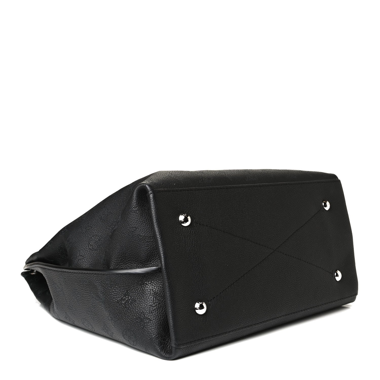 Louis Vuitton Mahina Beaubourg Hobo MM Black 4 of 10