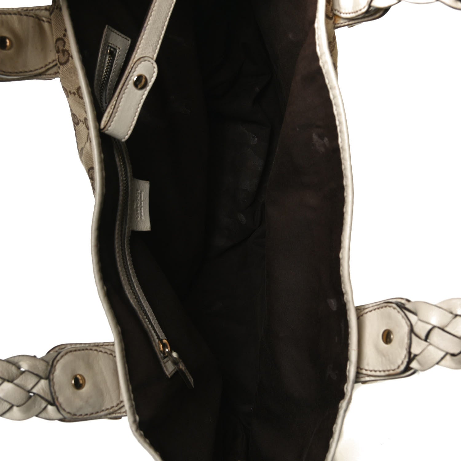 Gucci Monogram Medium Pelham Shoulder Bag Off White 14 of 20
