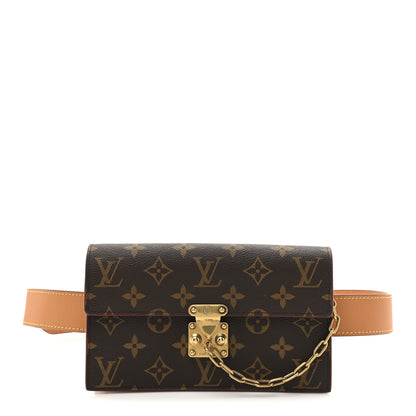 Louis Vuitton Monogram S Lock Belt Pouch MM 1 of 10