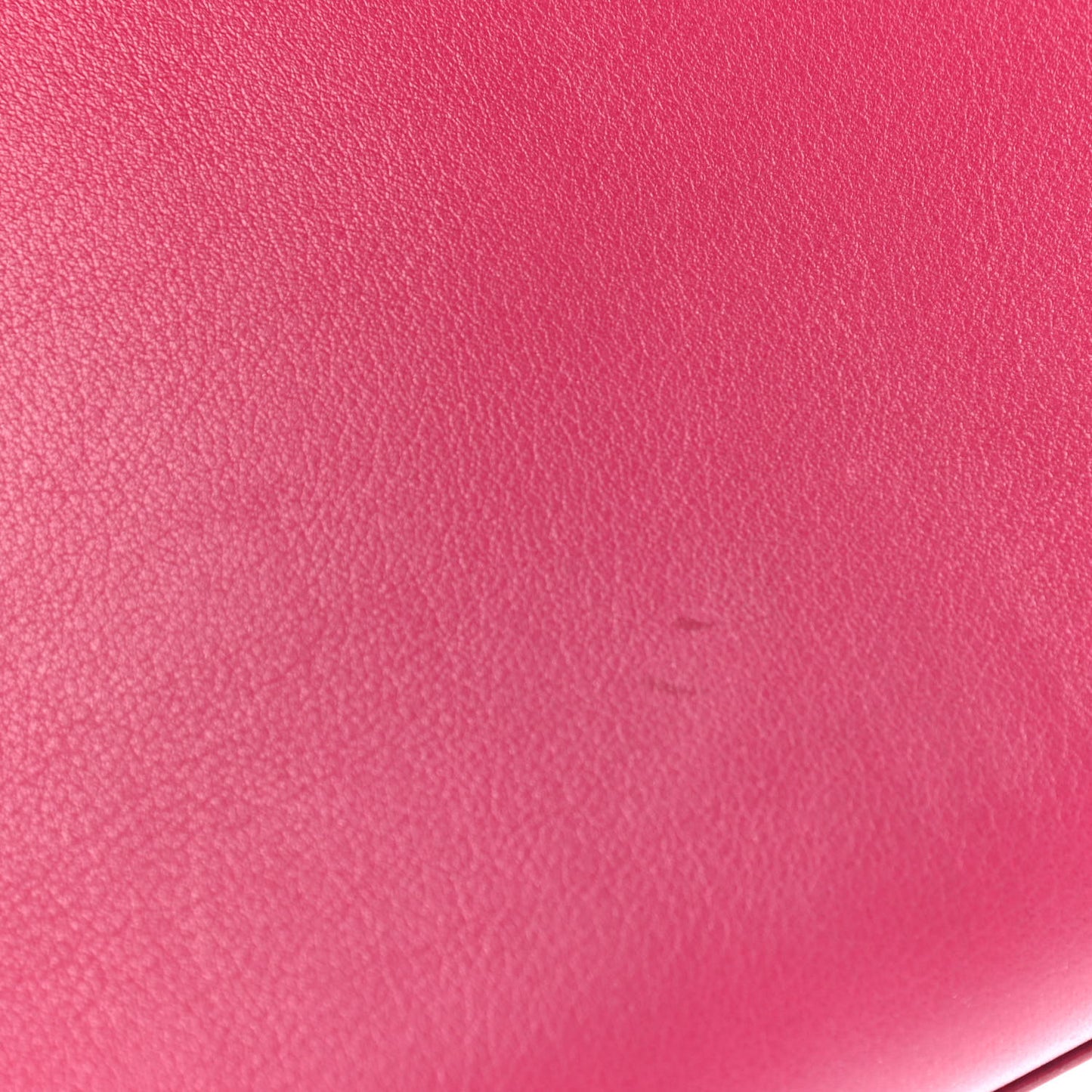 Calfskin Classic Y Ligne Clutch Fuchsia