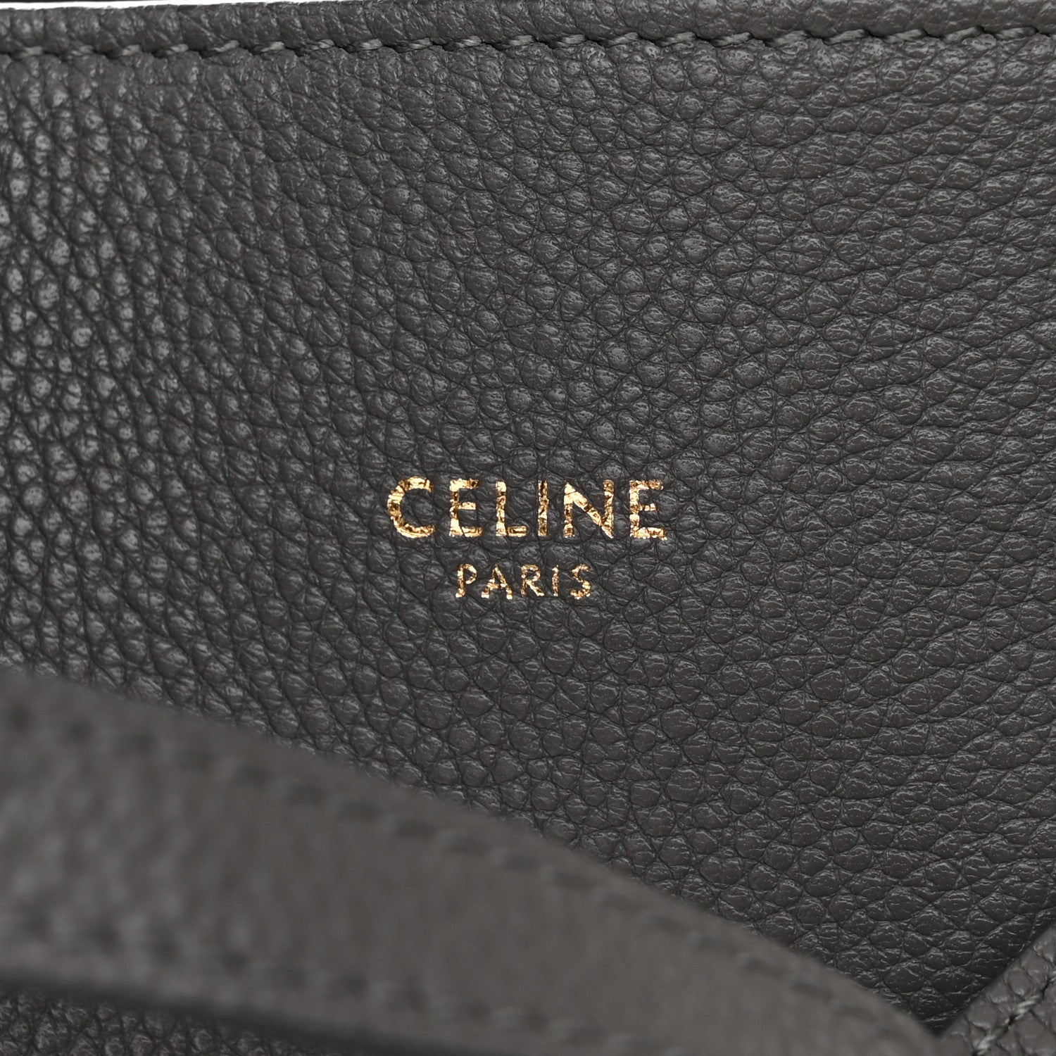 Celine Soft Grained Calfskin Medium Belt Cabas Phantom Taupe 6 of 11