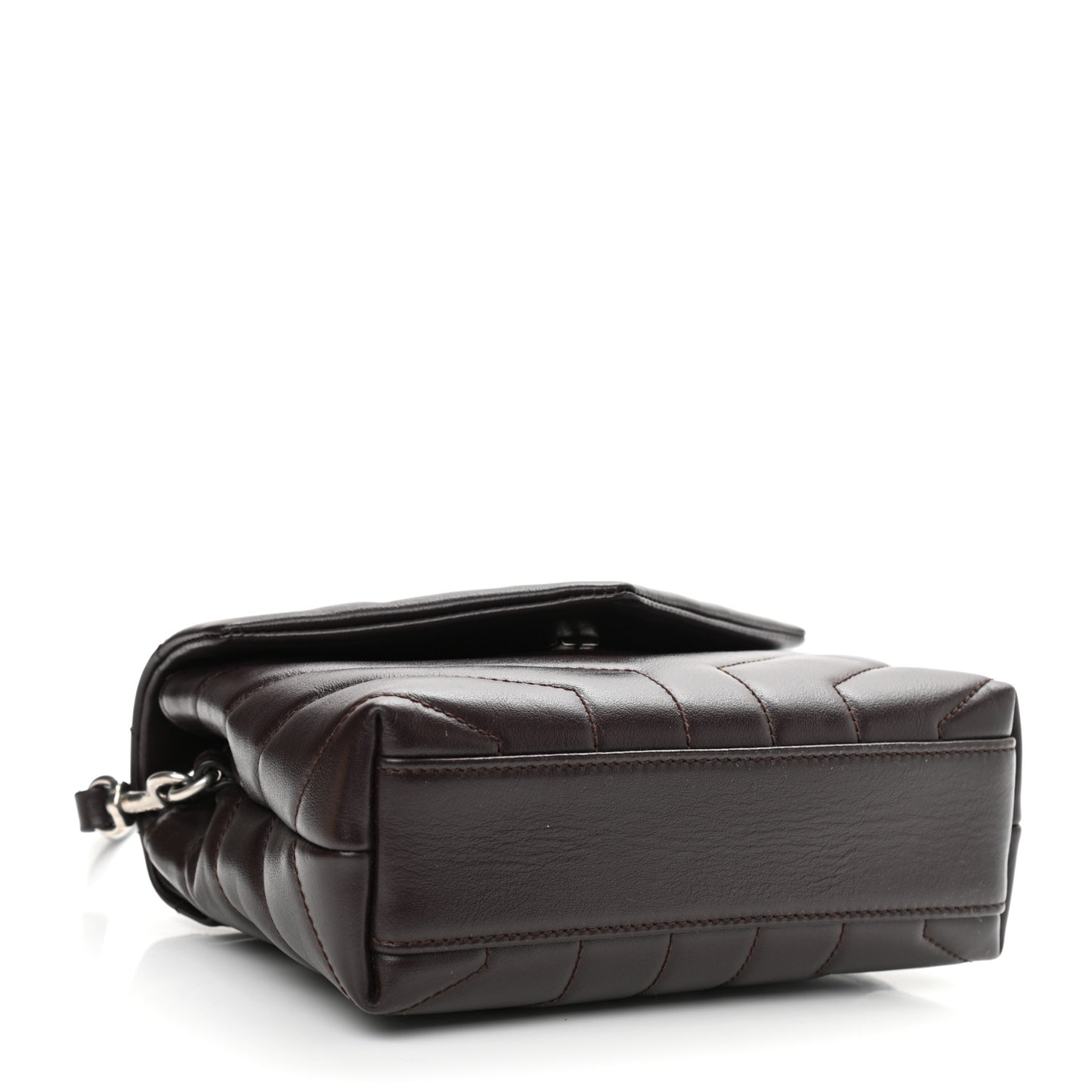 Calfskin Y Quilted Monogram Toy Loulou Monogram Crossbody Bag Black Tulipe