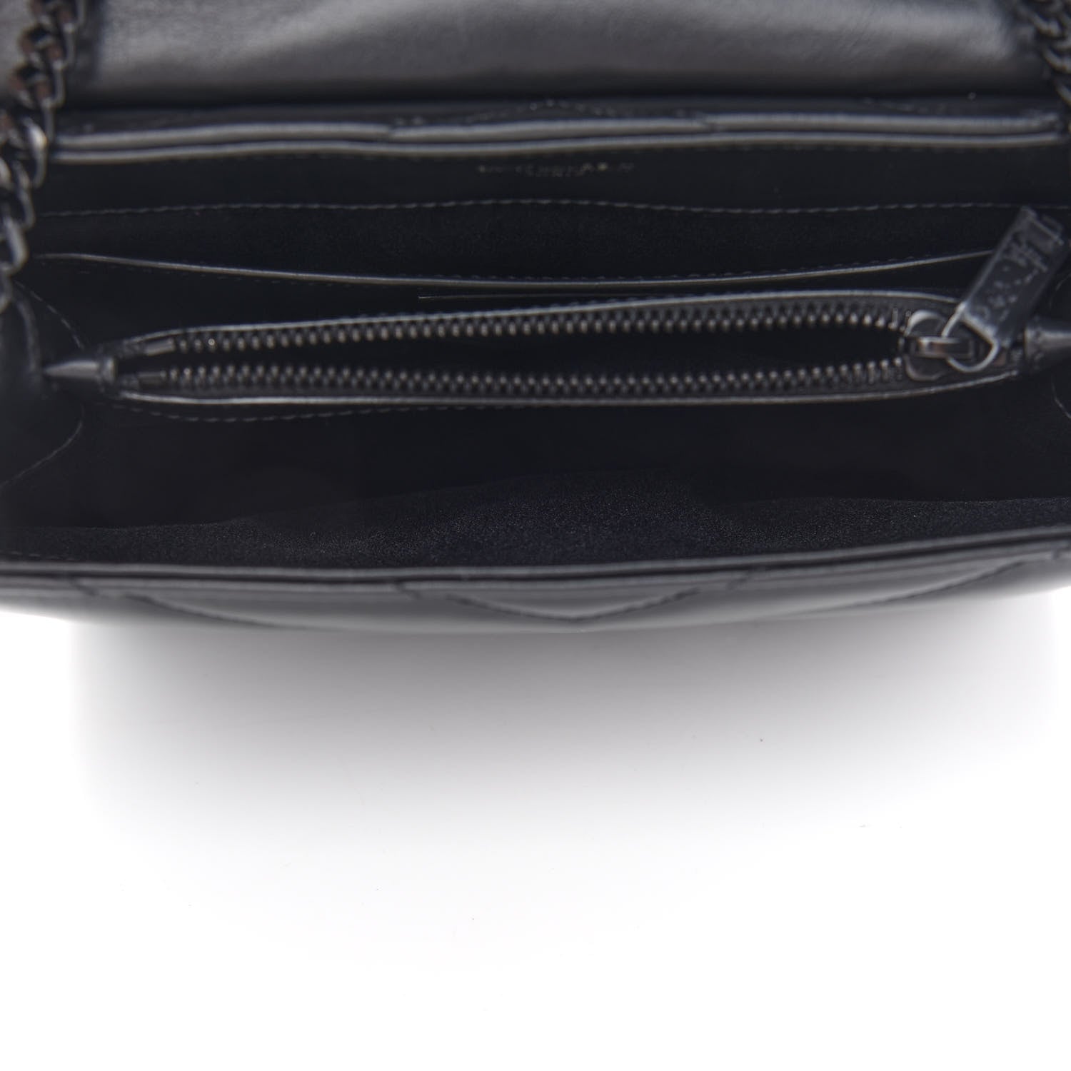 Saint Laurent Calfskin Y Quilted Monogram Small Loulou Chain Satchel Black 5 of 9