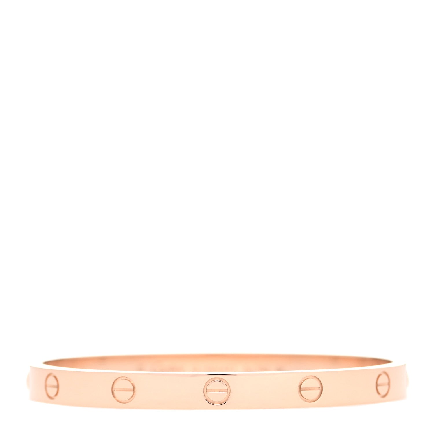Cartier 18K Pink Gold LOVE Bracelet 18 1 of 5