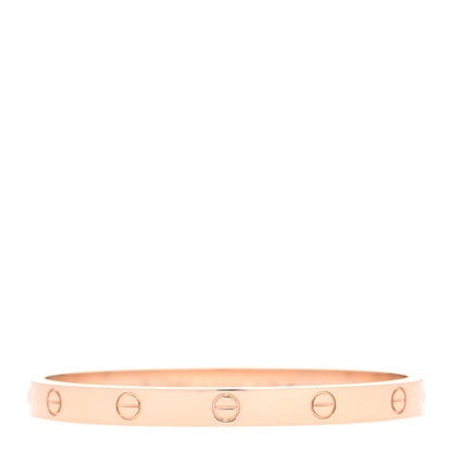 Cartier 18K Pink Gold LOVE Bracelet 18 1 of 5
