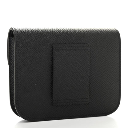 Hermes Epsom Constance Slim Wallet Black 4 of 11