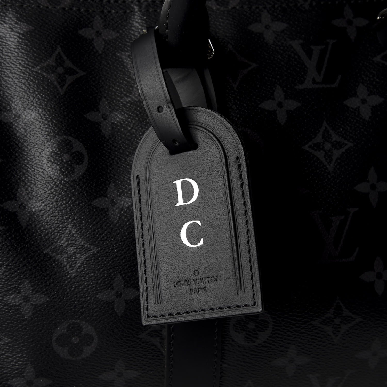 Louis Vuitton Monogram Eclipse Keepall Bandouliere 55 9 of 9