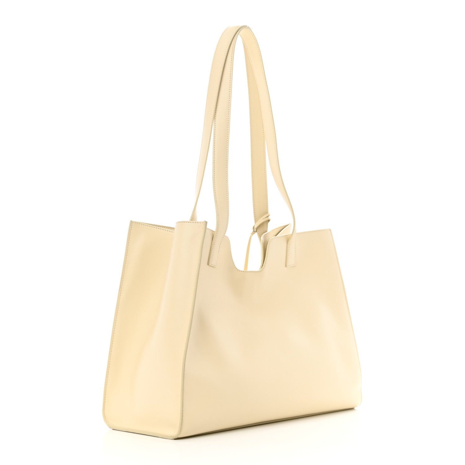 Celine Smooth Calfskin Cabas 16 Bag Limestone 3 of 12