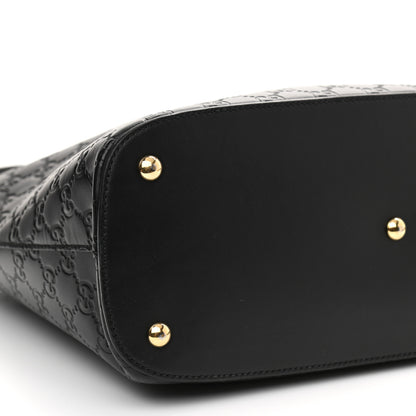 Gucci Guccissima Linea A Hobo Black 8 of 10