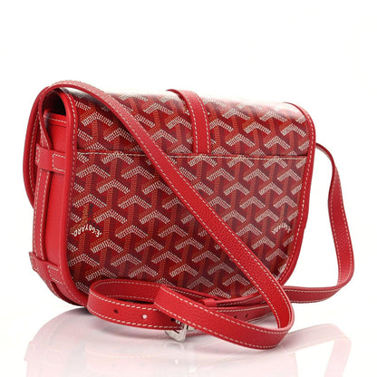 Goyard Goyardine Belvedere II PM Messenger Bag Red 3 of 8
