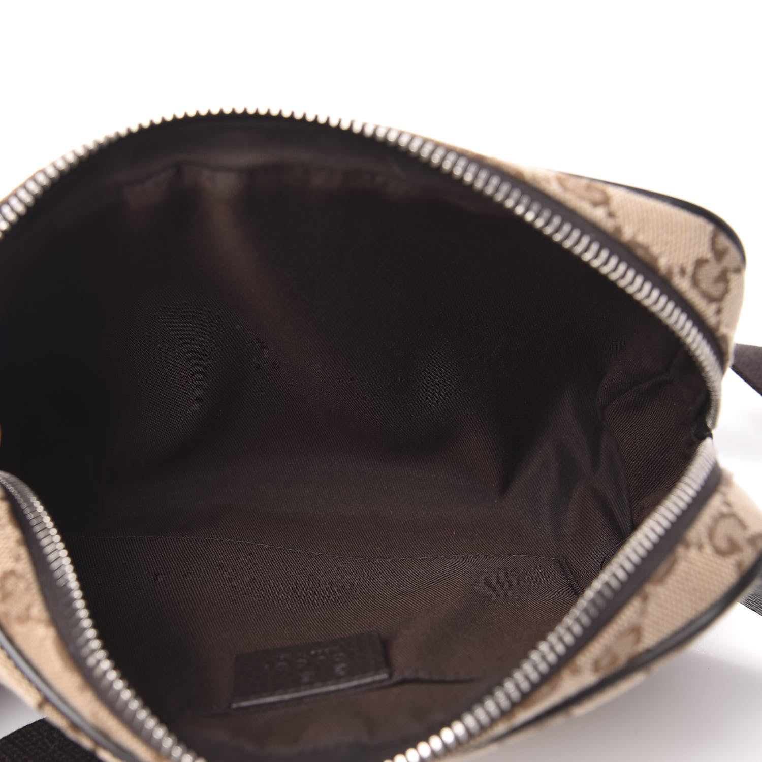 Gucci Monogram Belt Bag Dark Brown 7 of 10