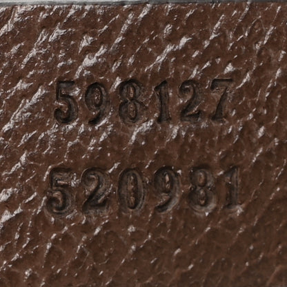 Gucci GG Supreme Monogram Web Mini Ophidia Messenger Brown 7 of 10