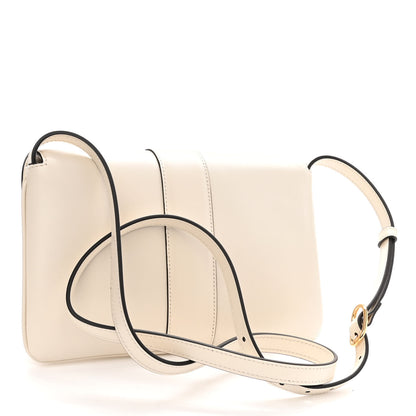 Gucci Calfskin Small Arli Flap Shoulder Bag Mystic White 3 of 10