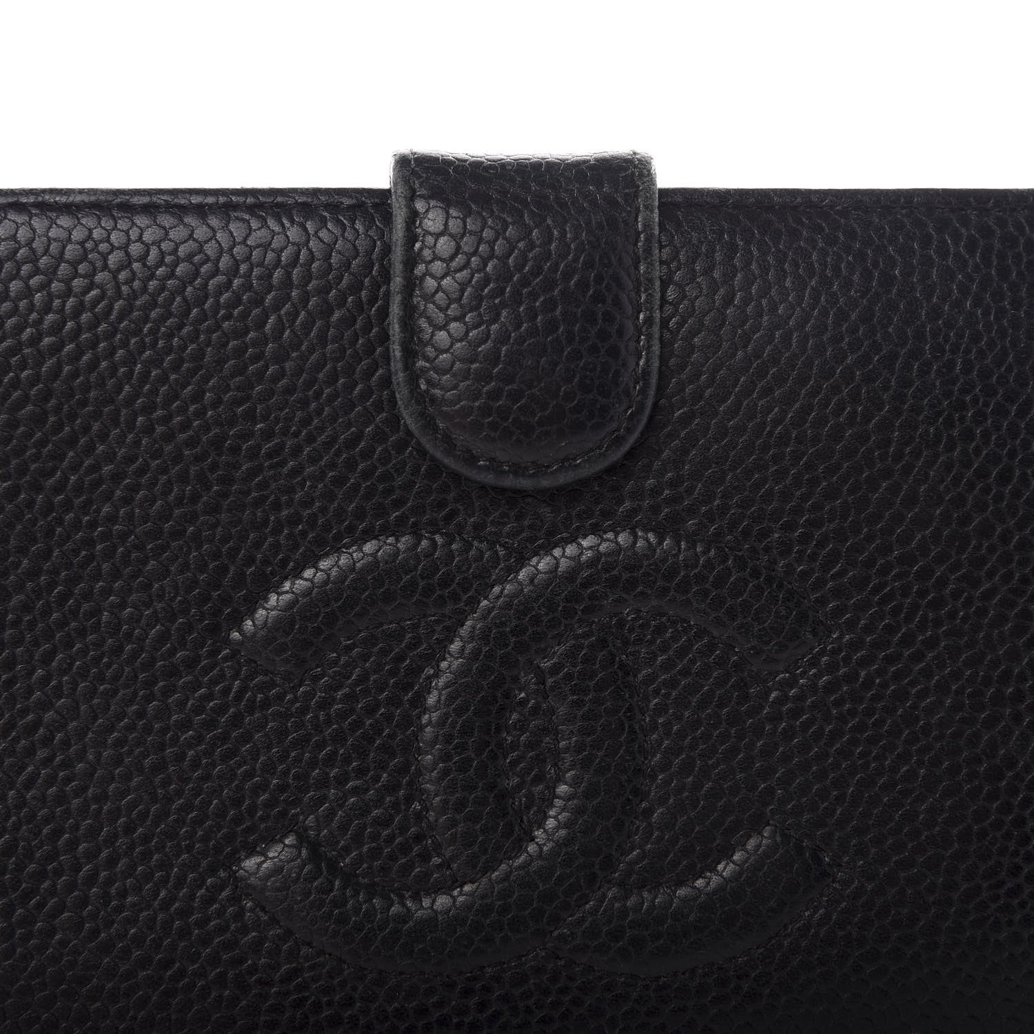 Chanel Caviar Timeless CC French Wallet Black 8 of 11