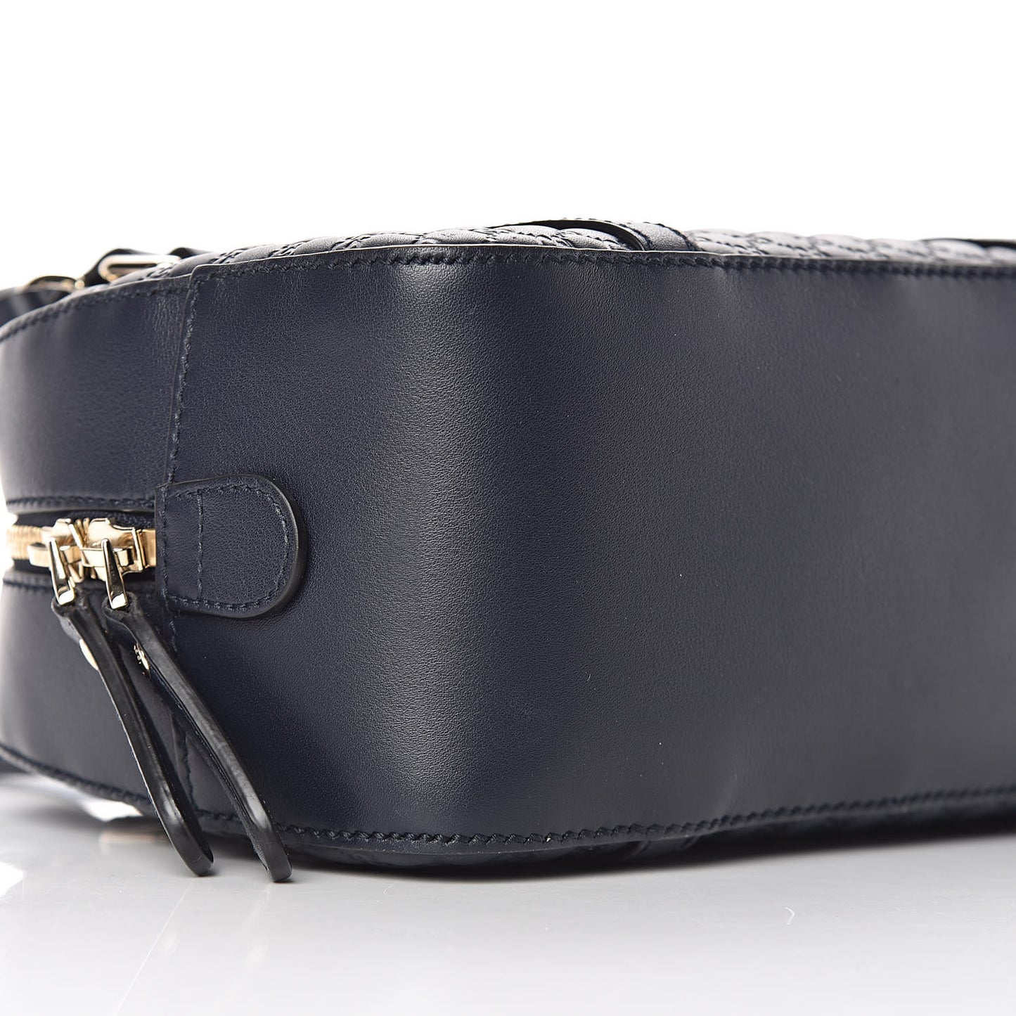 Soft Microguccissima Small Crossbody Bag Blue