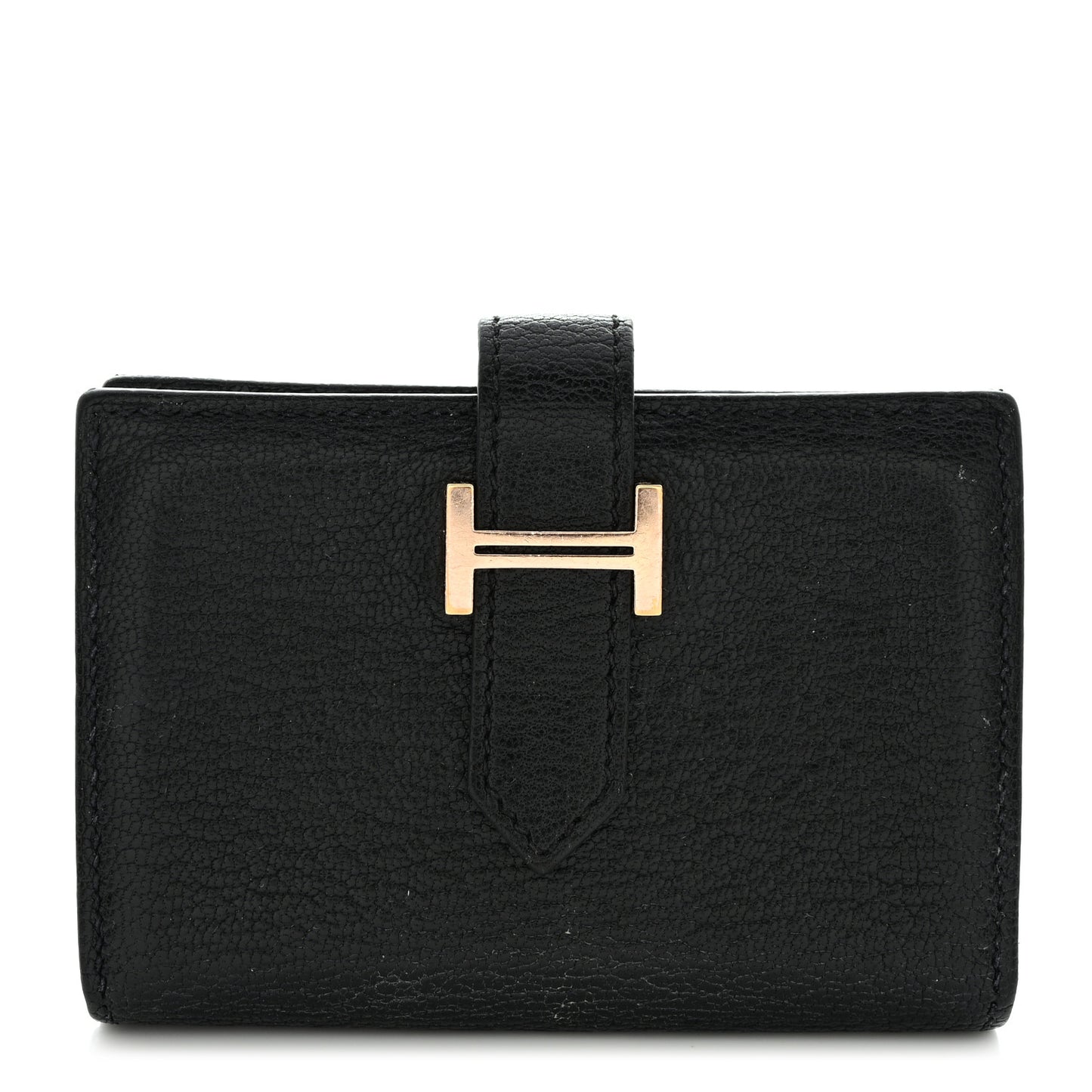 Chevre Mysore Mini Bearn Wallet Black