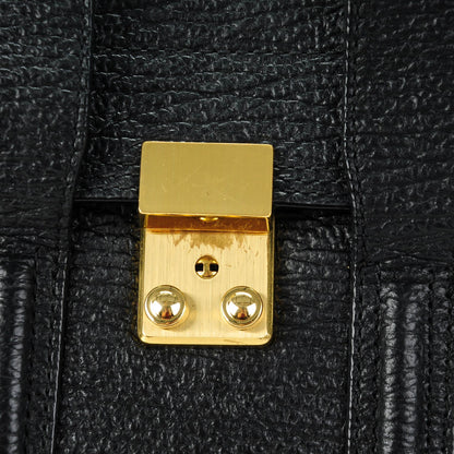 3.1 Phillip Lim 3.1 Textured Calfskin Mini Pashli Satchel Black 9 of 9