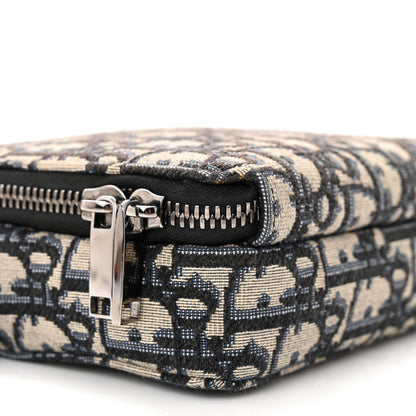 Christian Dior Oblique Pouch Beige Black 10 of 11