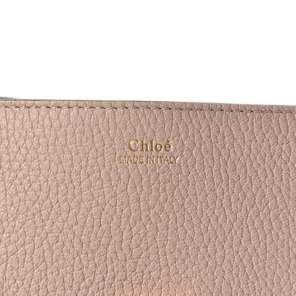Chloe Grained Lambskin Drew Shoulder Bag Cement Pink 6 of 9