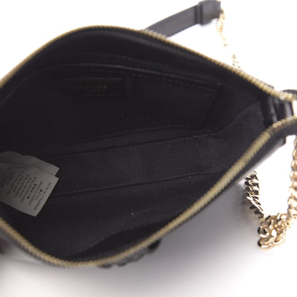 Versace Saffiano Calfskin Palazzo Chain Crossbody Black 5 of 10