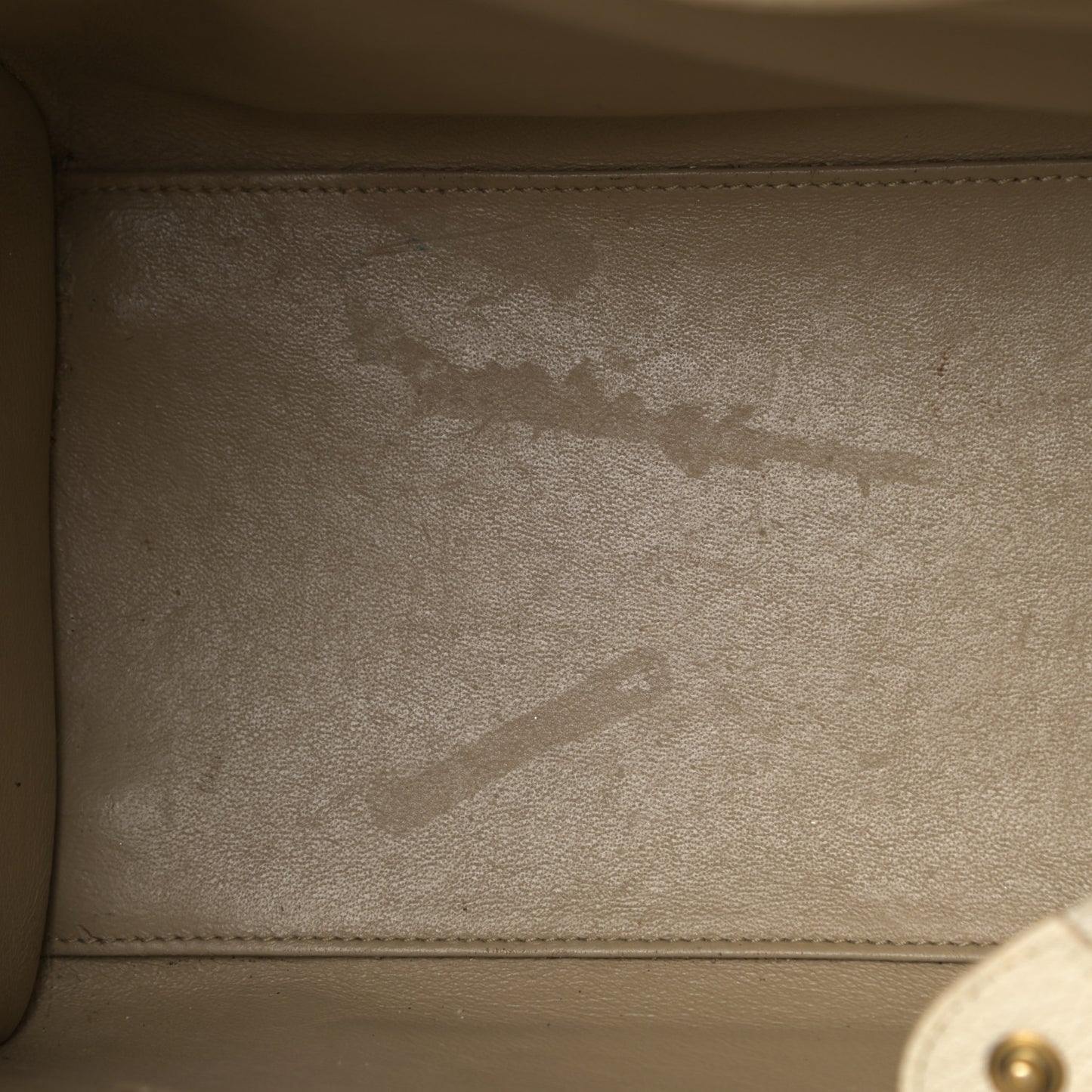 Goatskin Micro Luggage White
