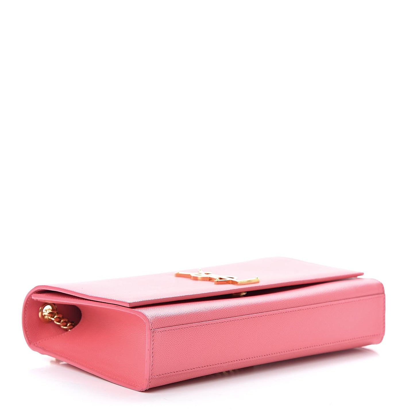 Grain De Poudre Medium Classic Monogram Kate Satchel Rose Clair