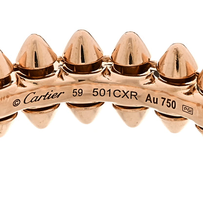 Cartier 18K Pink Gold SM Clash De Cartier Ring 59 8.75 4 of 4