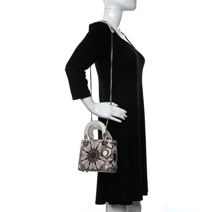 Christian Dior Calfskin Printed Mini KaleiDiorscopic Lady Dior Multicolor 2 of 8