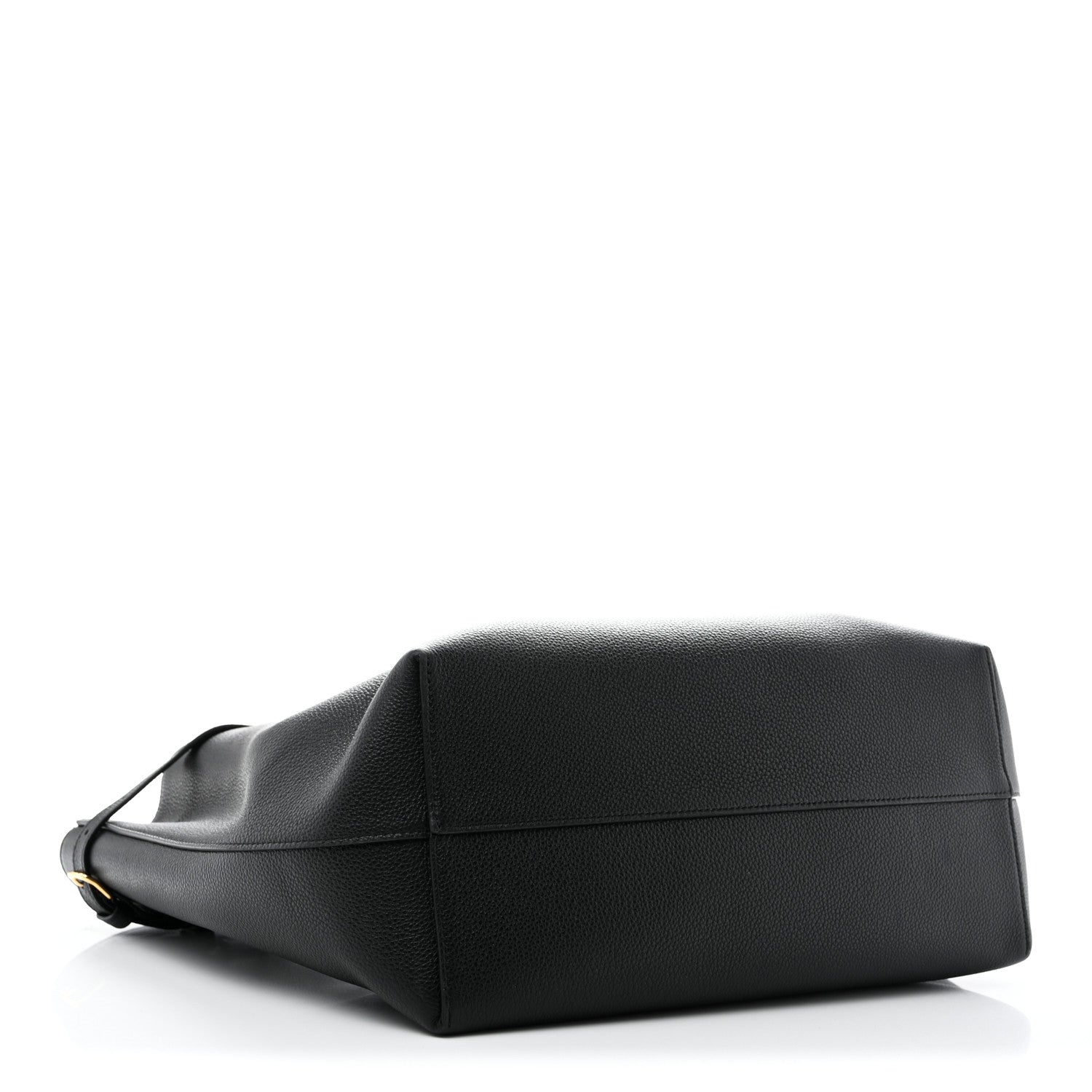 Celine Grained Calfskin Triomphe Medium Cabas Anais Black 4 of 11