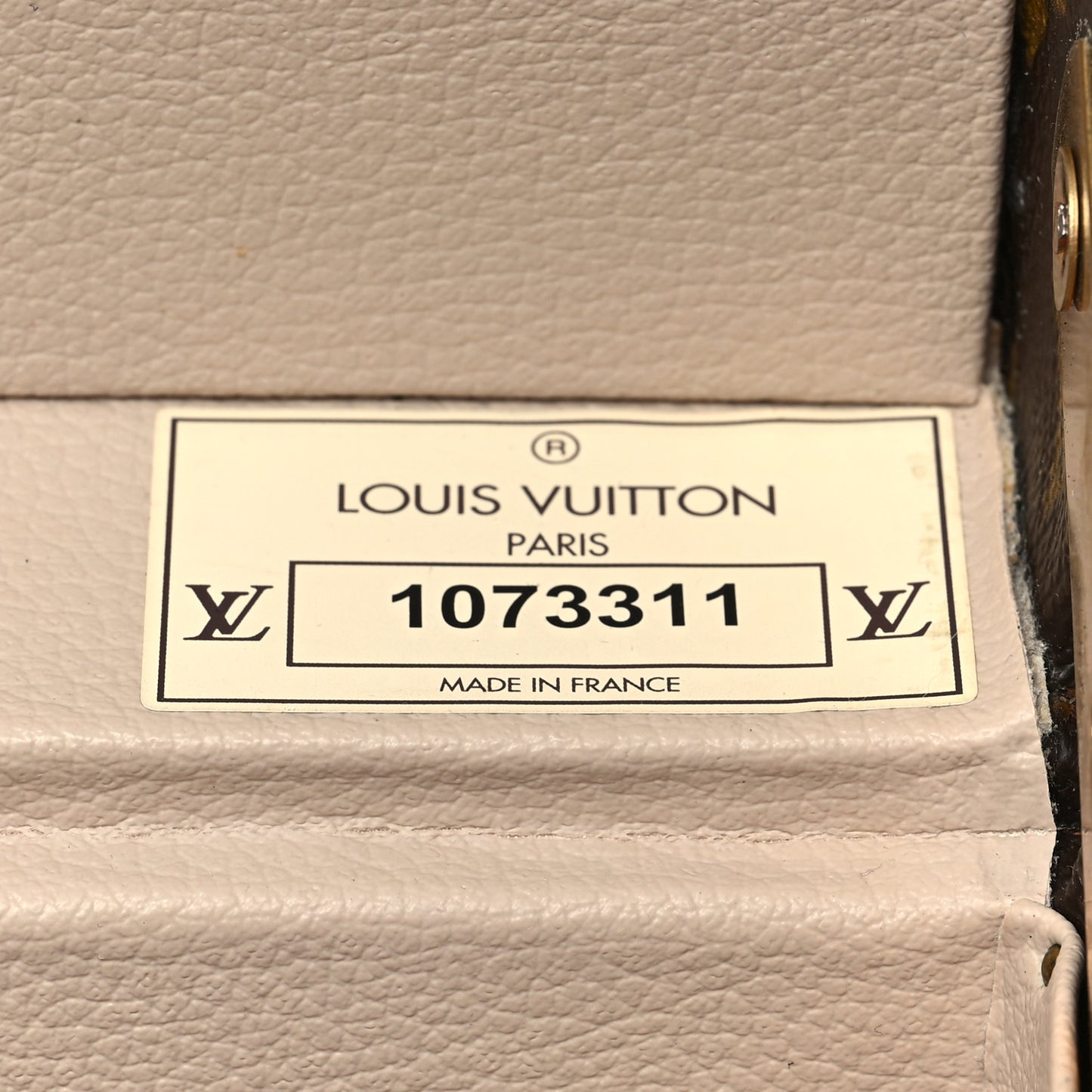 Monogram Boite Flacons Beauty Train Trunk Case