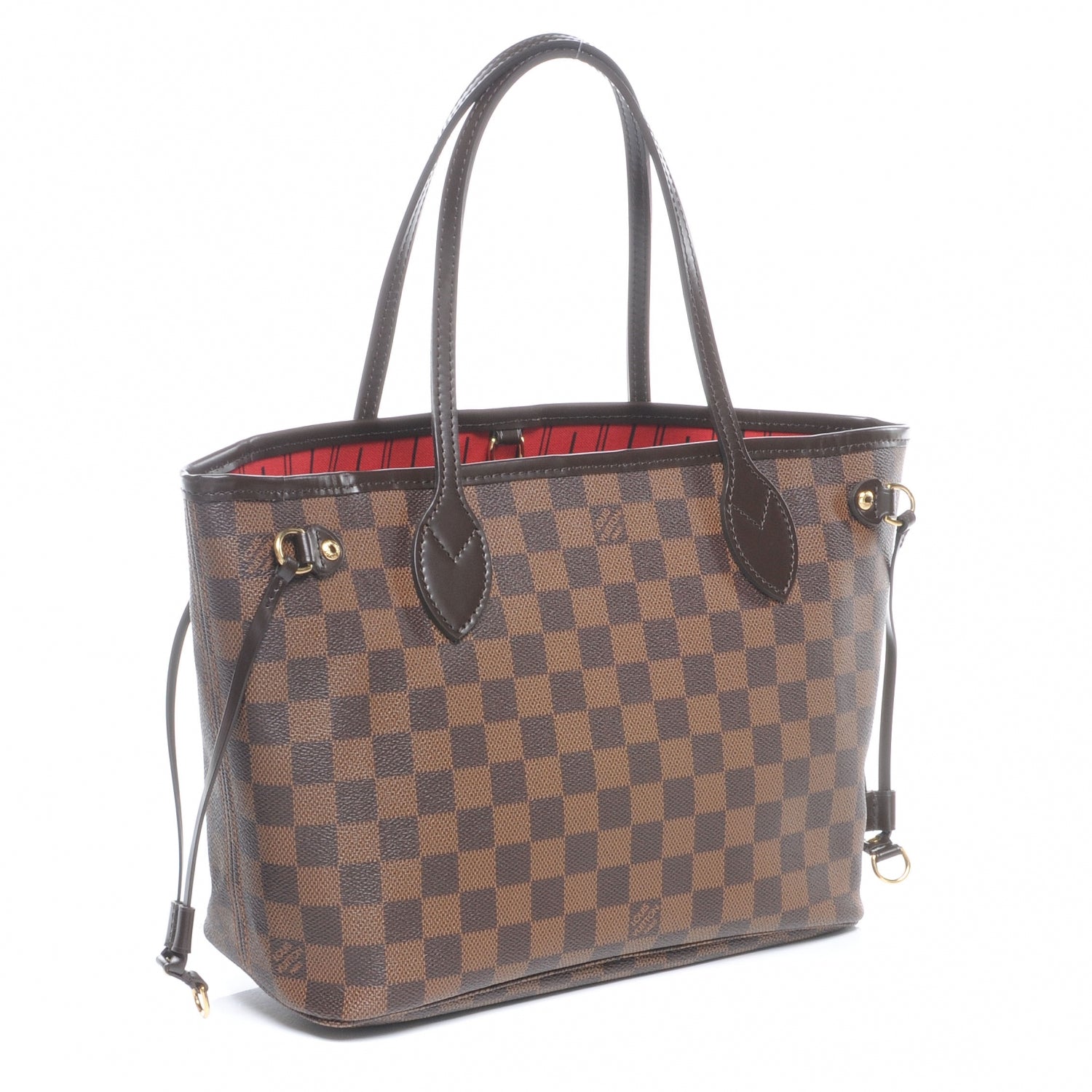 Louis Vuitton Damier Ebene Neverfull PM 3 of 7