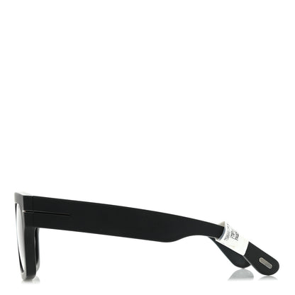 Tom Ford Acetate Fausto Sunglasses TF711 Black 3 of 7