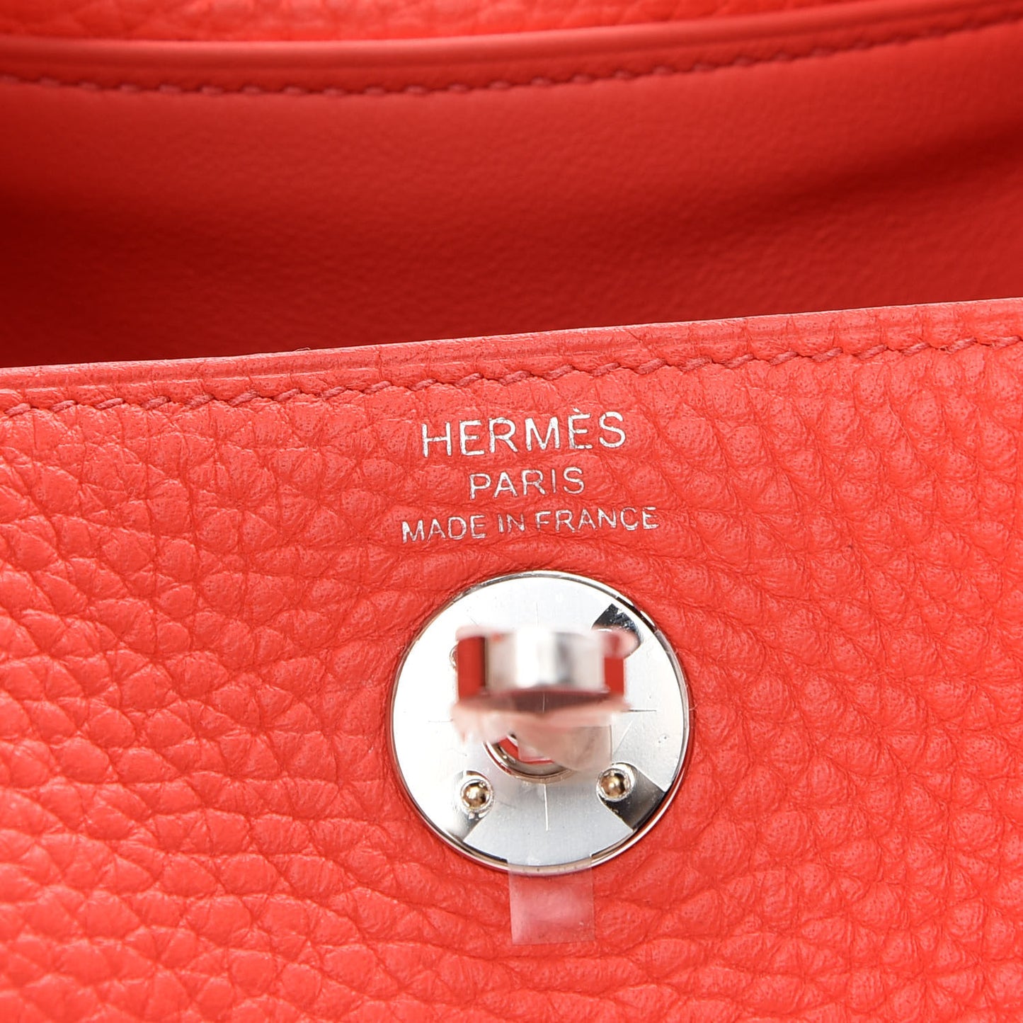 Taurillon Clemence Mini Lindy 20 Rose Texas