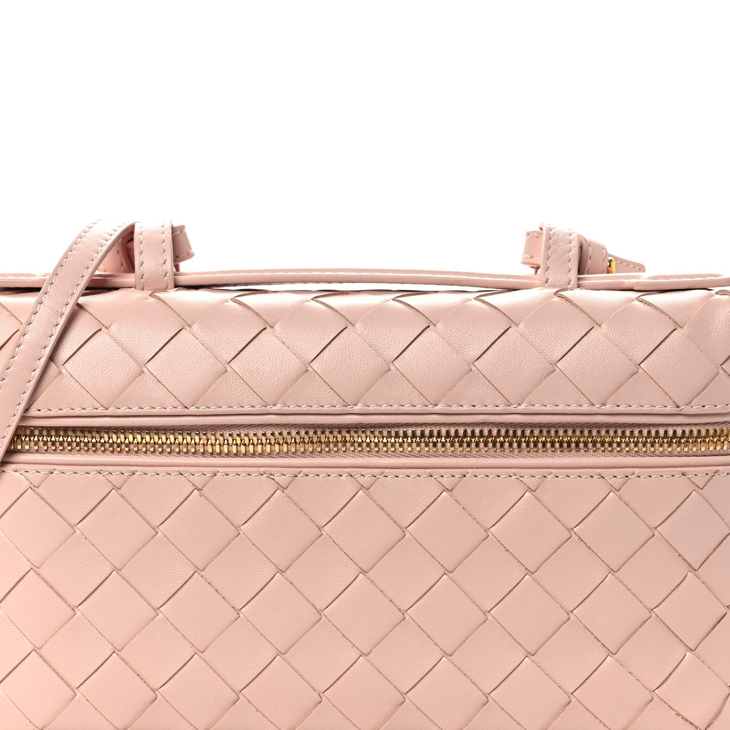 Calfskin Intrecciato Bang Bang Vanity Case Cameo