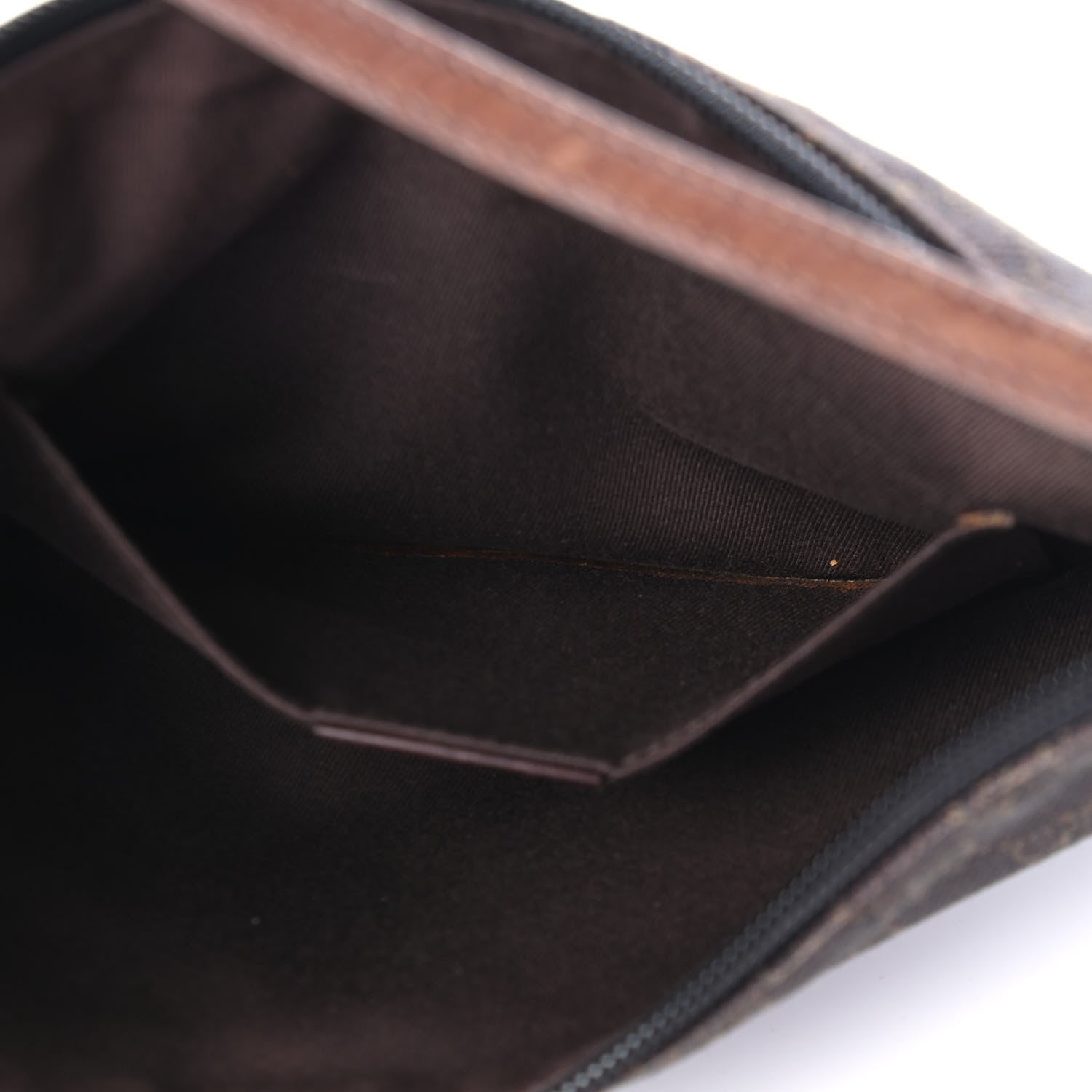 Gucci Monogram Pochette Dark Brown 5 of 5