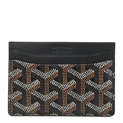 Goyard Goyardine Saint Sulpice Card Holder Black 1 of 6
