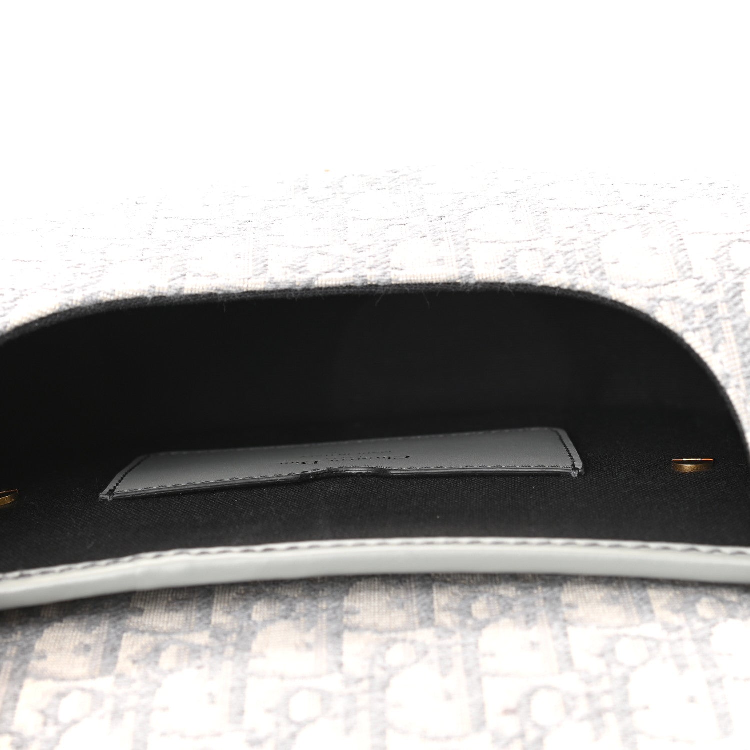 Christian Dior Oblique Medium Bobby Flap Gray 4 of 8