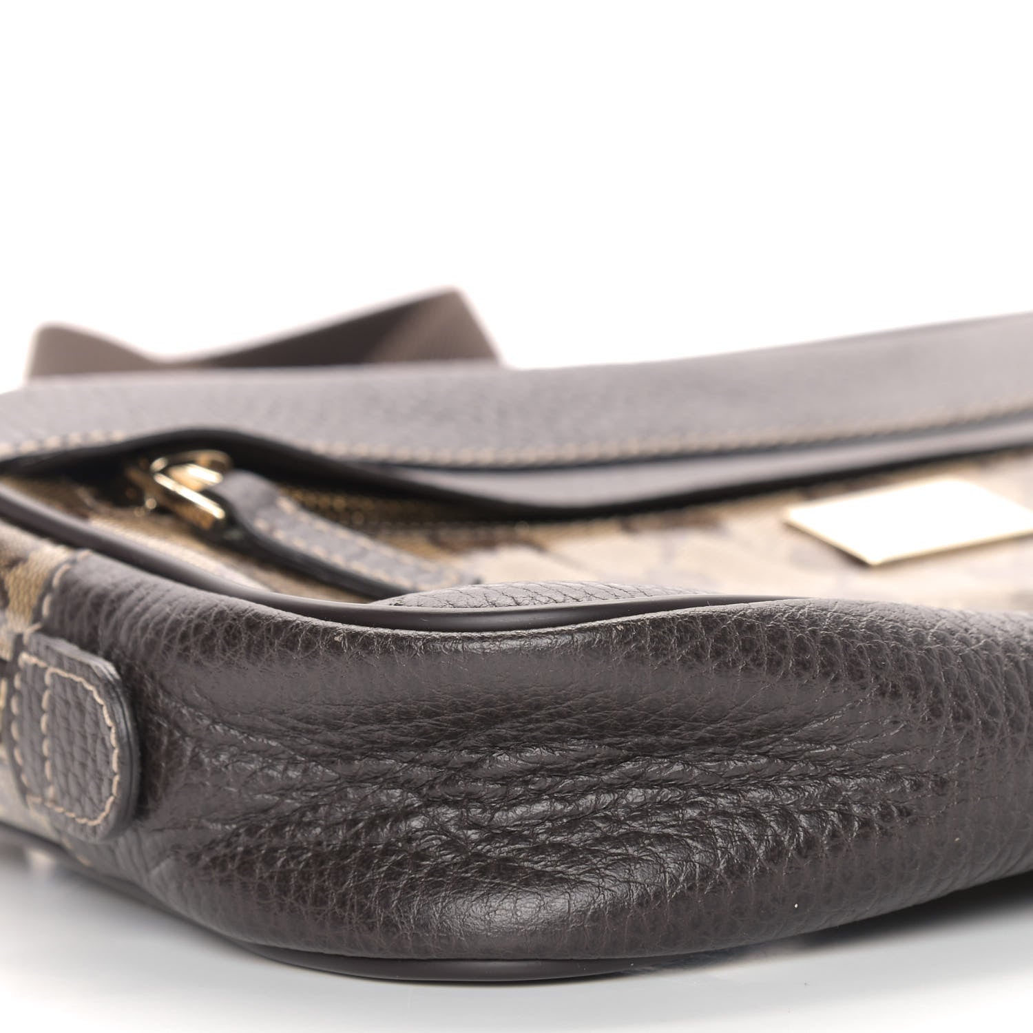 Gucci Crystal Monogram Belt Bag Brown 8 of 9